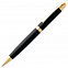 Ручка шариковая Razzo Gold, черная с логотипом в Белгороде заказать по выгодной цене в кибермаркете AvroraStore
