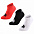 Набор из 3 пар спортивных носков Monterno Sport, серый, синий и оранжевый с логотипом в Белгороде заказать по выгодной цене в кибермаркете AvroraStore