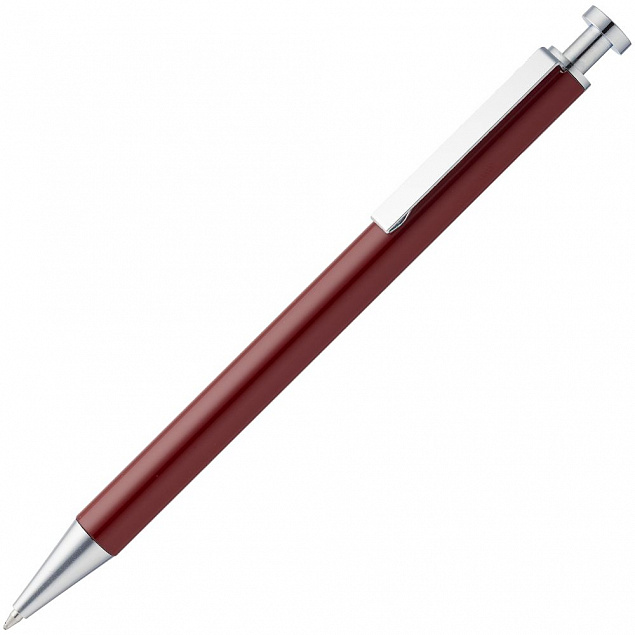 Ручка шариковая Attribute, коричневая с логотипом в Белгороде заказать по выгодной цене в кибермаркете AvroraStore