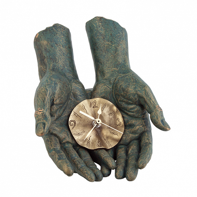 Скульптура "Время в твоих руках" с логотипом в Белгороде заказать по выгодной цене в кибермаркете AvroraStore