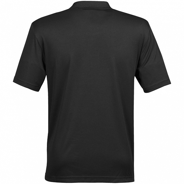 Рубашка поло мужская Eclipse H2X-Dry, черная с логотипом в Белгороде заказать по выгодной цене в кибермаркете AvroraStore