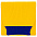 Шарф Snappy, желтый с красным с логотипом в Белгороде заказать по выгодной цене в кибермаркете AvroraStore