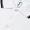 Рубашка поло мужская с контрастной отделкой Practice 270, белый/темно-синий с логотипом в Белгороде заказать по выгодной цене в кибермаркете AvroraStore