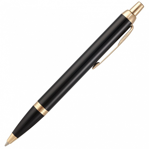 Ручка шариковая Parker IM Core K321 Black GT M с логотипом в Белгороде заказать по выгодной цене в кибермаркете AvroraStore