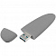Флешка Pebble Type-C, USB 3.0, серая, 16 Гб с логотипом в Белгороде заказать по выгодной цене в кибермаркете AvroraStore