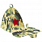 Банный набор Partisan с логотипом в Белгороде заказать по выгодной цене в кибермаркете AvroraStore
