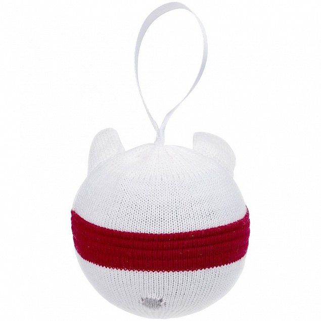 Елочный шар «Мишка» с логотипом в Белгороде заказать по выгодной цене в кибермаркете AvroraStore