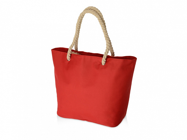 Пляжная сумка Seaside, красный с логотипом в Белгороде заказать по выгодной цене в кибермаркете AvroraStore