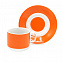 Чайная пара фарфоровая 220см³ &quot;экспресс&quot; &quot;Sunrise&quot; (7С1669Ф34), оранжевый, в коробке с логотипом в Белгороде заказать по выгодной цене в кибермаркете AvroraStore