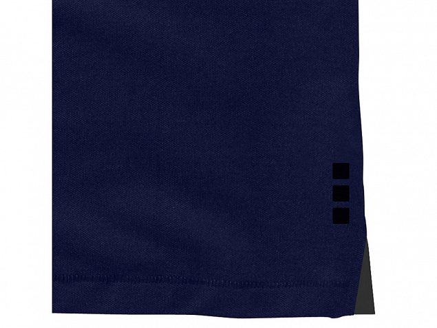 Рубашка поло Markham мужская, темно-синий/антрацит с логотипом в Белгороде заказать по выгодной цене в кибермаркете AvroraStore