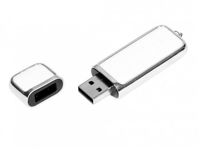 USB 2.0- флешка на 8 Гб компактной формы с логотипом в Белгороде заказать по выгодной цене в кибермаркете AvroraStore