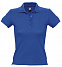 Рубашка поло женская PEOPLE 210, ярко-синяя (royal) с логотипом в Белгороде заказать по выгодной цене в кибермаркете AvroraStore