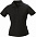 Рубашка поло стретч женская ALBATROSS, черная с логотипом в Белгороде заказать по выгодной цене в кибермаркете AvroraStore