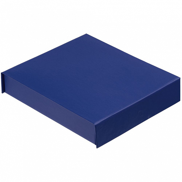 Коробка Latern для аккумулятора 5000 мАч и ручки, синяя с логотипом в Белгороде заказать по выгодной цене в кибермаркете AvroraStore
