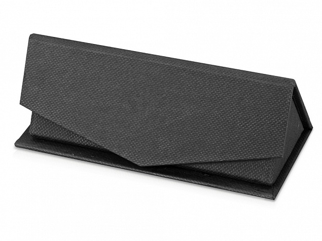 Подарочная коробка для флеш-карт треугольная, черный с логотипом в Белгороде заказать по выгодной цене в кибермаркете AvroraStore
