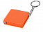 Брелок-рулетка, 1 м., оранжевый с логотипом в Белгороде заказать по выгодной цене в кибермаркете AvroraStore