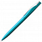 Ручка шариковая Pin Silver, голубая с логотипом в Белгороде заказать по выгодной цене в кибермаркете AvroraStore