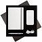 ПОДАРОЧНАЯ КОРОБКА ДЛЯ НАБОРА CИНЯЯ, 307*307 мм, светлый ложемент,  под съемные ложементы с логотипом в Белгороде заказать по выгодной цене в кибермаркете AvroraStore