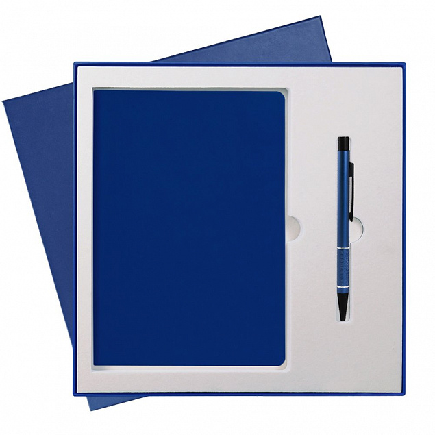 Подарочный набор Portobello/Sky синий (Ежедневник недат А5, Ручка) беж. ложемент с логотипом в Белгороде заказать по выгодной цене в кибермаркете AvroraStore