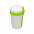Ланч-бокс Veggie to go Green Line с вилкой (серый) с логотипом в Белгороде заказать по выгодной цене в кибермаркете AvroraStore