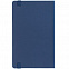 Блокнот Shall, синий, с белой бумагой с логотипом в Белгороде заказать по выгодной цене в кибермаркете AvroraStore