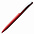 Ручка шариковая Pin Silver, красная с логотипом в Белгороде заказать по выгодной цене в кибермаркете AvroraStore