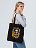 Холщовая сумка «Хемингуэй», черная с логотипом в Белгороде заказать по выгодной цене в кибермаркете AvroraStore