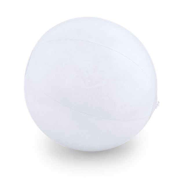 Мяч надувной SAONA, Белый с логотипом в Белгороде заказать по выгодной цене в кибермаркете AvroraStore