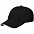 Бейсболка Canopy, серая с черным кантом с логотипом в Белгороде заказать по выгодной цене в кибермаркете AvroraStore