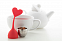 Ситечко-заварник для чая, сердце с логотипом в Белгороде заказать по выгодной цене в кибермаркете AvroraStore