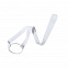 Ланъярд FRINLY для стакана, белый, полиэстер \ силикон, 2х45 см с логотипом в Белгороде заказать по выгодной цене в кибермаркете AvroraStore