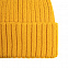 Шапка Uni, желтая с логотипом в Белгороде заказать по выгодной цене в кибермаркете AvroraStore
