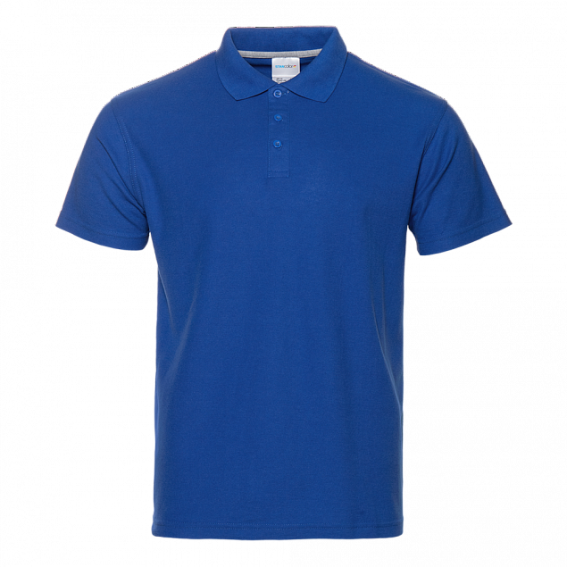 Рубашка поло Рубашка 104 Синий с логотипом в Белгороде заказать по выгодной цене в кибермаркете AvroraStore