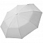 Зонт складной Fiber Alu Light, белый с логотипом в Белгороде заказать по выгодной цене в кибермаркете AvroraStore