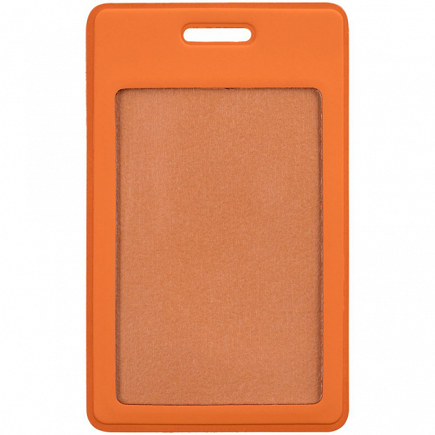 Чехол для пропуска Dorset, оранжевый с логотипом в Белгороде заказать по выгодной цене в кибермаркете AvroraStore