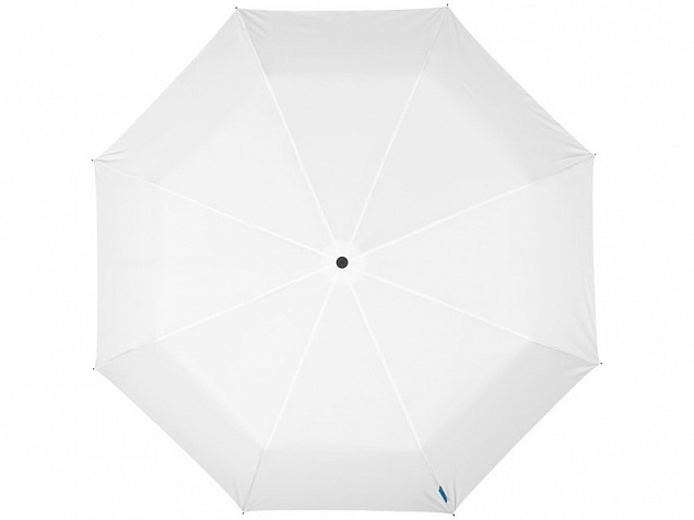 Зонт Traveler автоматический 21,5, белый с логотипом в Белгороде заказать по выгодной цене в кибермаркете AvroraStore
