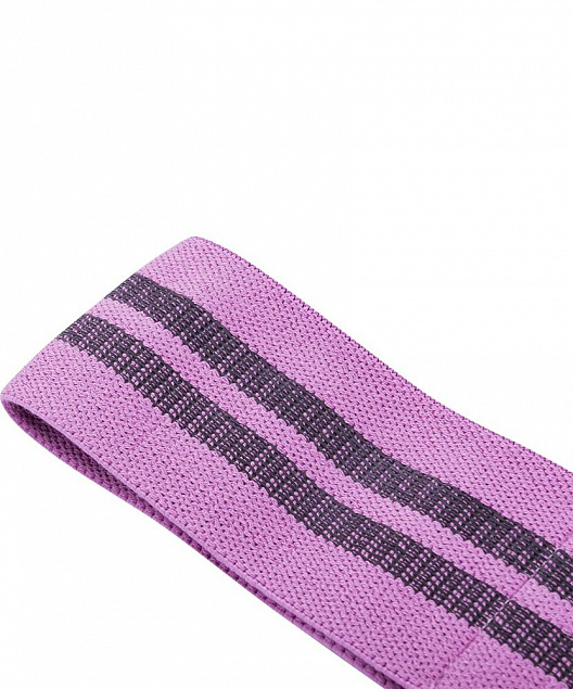 Фитнес-резинка Pastel, низкая нагрузка, фиолетовая с логотипом в Белгороде заказать по выгодной цене в кибермаркете AvroraStore