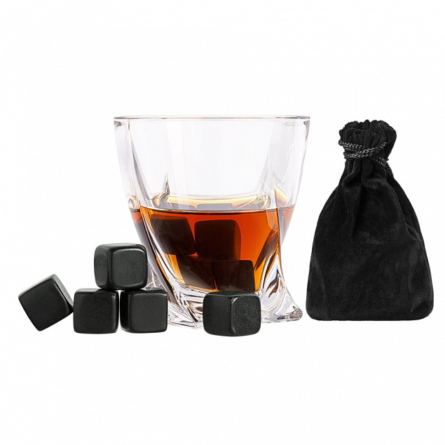 Камни для охлаждения напитков Black Rocks с логотипом в Белгороде заказать по выгодной цене в кибермаркете AvroraStore