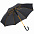 Зонт-трость с цветными спицами Color Style, оранжевый с логотипом в Белгороде заказать по выгодной цене в кибермаркете AvroraStore