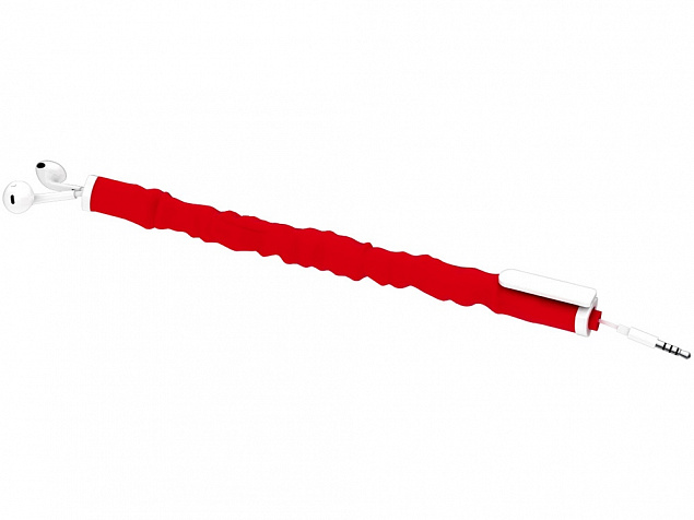 Органайзер для проводов Pulli, красный с логотипом в Белгороде заказать по выгодной цене в кибермаркете AvroraStore