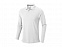 Рубашка поло Oakville мужская с длинным рукавом, белый с логотипом в Белгороде заказать по выгодной цене в кибермаркете AvroraStore