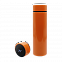 Термос Reactor с датчиком температуры (оранжевый) с логотипом в Белгороде заказать по выгодной цене в кибермаркете AvroraStore
