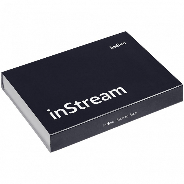 Чехол для карточек inStream, серый с логотипом в Белгороде заказать по выгодной цене в кибермаркете AvroraStore
