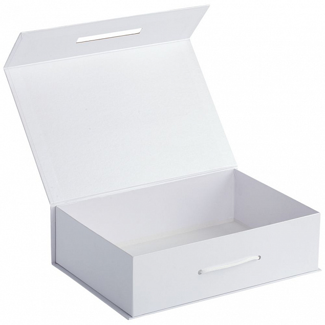 Коробка Case, подарочная, белая с логотипом в Белгороде заказать по выгодной цене в кибермаркете AvroraStore