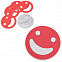 Набор подставок под кружку "Улыбнись!" (4шт.) с логотипом в Белгороде заказать по выгодной цене в кибермаркете AvroraStore