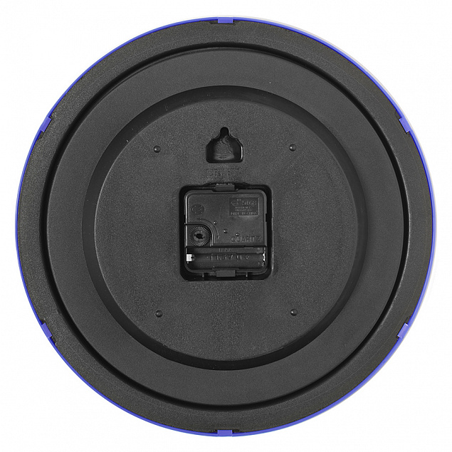 Часы настенные "ПРОМО" разборные ; синий, D28,5 см; пластик с логотипом в Белгороде заказать по выгодной цене в кибермаркете AvroraStore