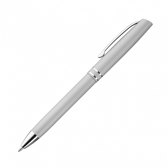 Шариковая ручка Consul, серебро с логотипом в Белгороде заказать по выгодной цене в кибермаркете AvroraStore