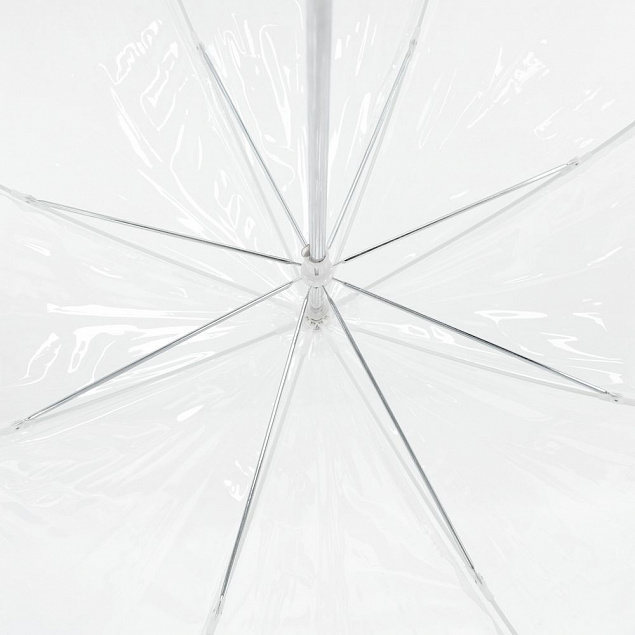 Прозрачный зонт-трость «СКА» с логотипом в Белгороде заказать по выгодной цене в кибермаркете AvroraStore