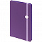 Блокнот Shall Round, фиолетовый с логотипом в Белгороде заказать по выгодной цене в кибермаркете AvroraStore