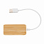 USB-хаб Bamboo с Type-C с логотипом в Белгороде заказать по выгодной цене в кибермаркете AvroraStore